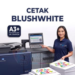 Cetak Blush White A3+