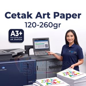 Cetak Art Paper 120-260gr A3+