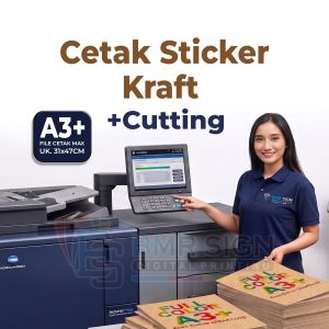 Cetak Sticker Craft A3+